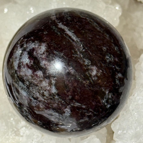 Sphère Dumortiérite Pourpre