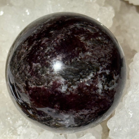 Sphère Dumortiérite Pourpre