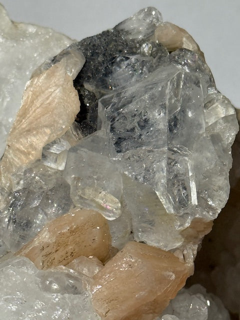 Apophyllite avec Stilbite