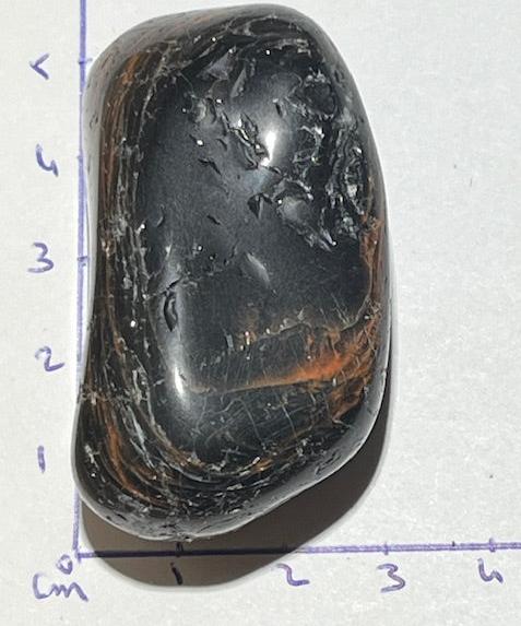 Tourmaline Noire avec Hématite Rouge