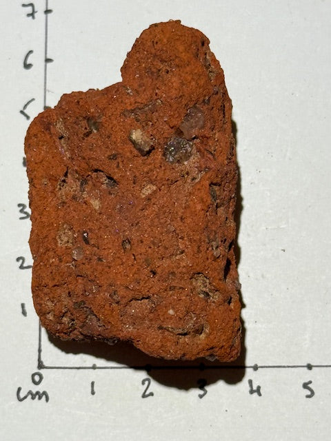 Amazonian fulgurite with quartz inclusions