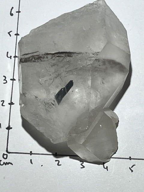 Brookite sur quartz