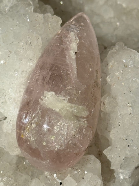 Crystallized Morganite Grade A++