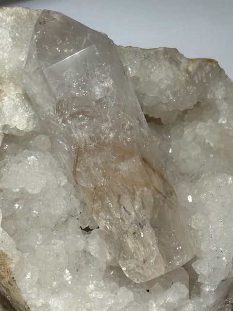 Pale Fluorescent Amethyst