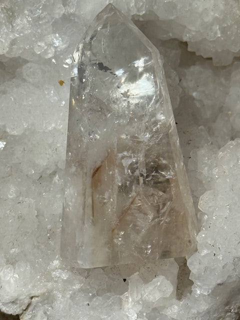 Pale Fluorescent Amethyst