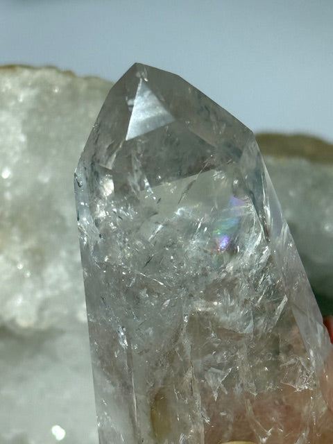 Pale Fluorescent Amethyst