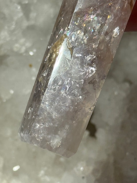 Pale Fluorescent Amethyst