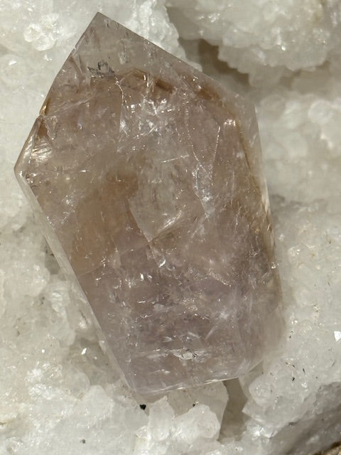 Pale Fluorescent Amethyst