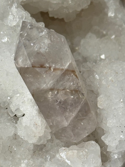 Pale Fluorescent Amethyst