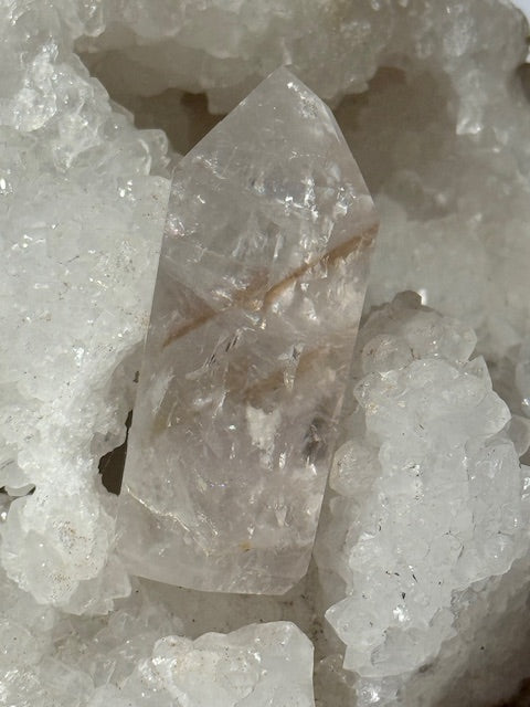 Pale Fluorescent Amethyst