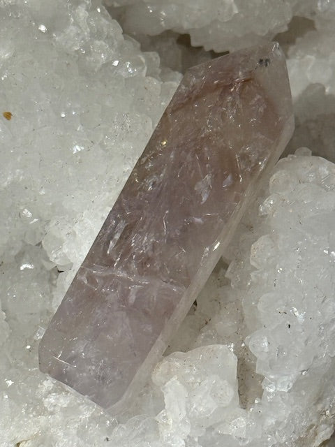 Pale Fluorescent Amethyst