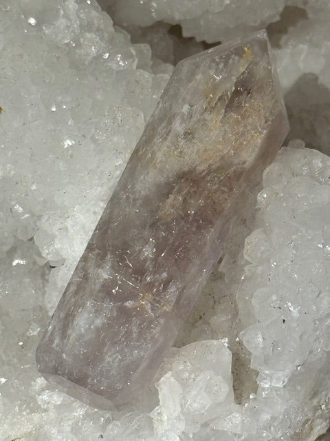 Pale Fluorescent Amethyst