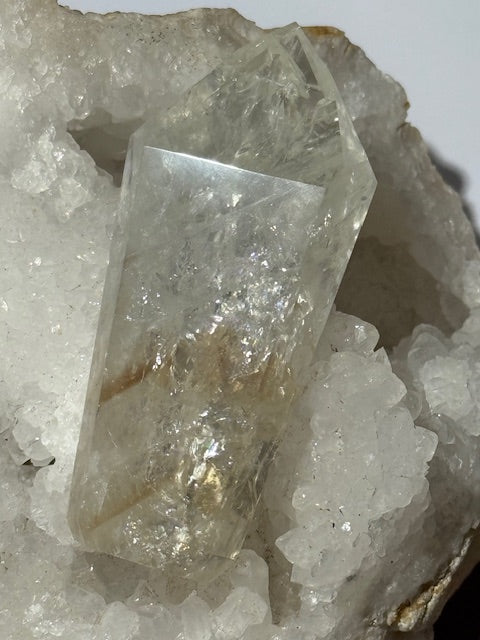 Pale Fluorescent Amethyst