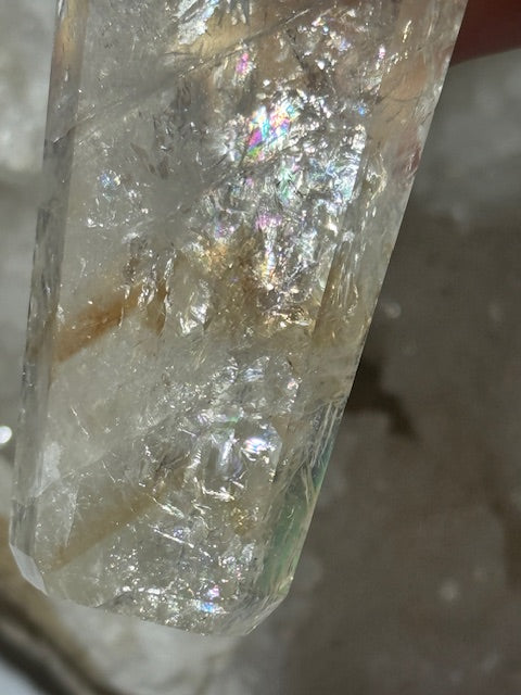 Pale Fluorescent Amethyst