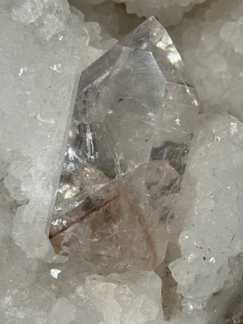 Pale Fluorescent Amethyst