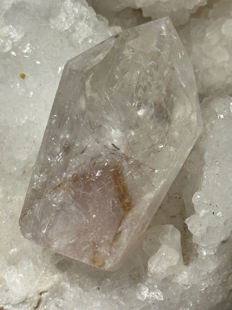 Pale Fluorescent Amethyst