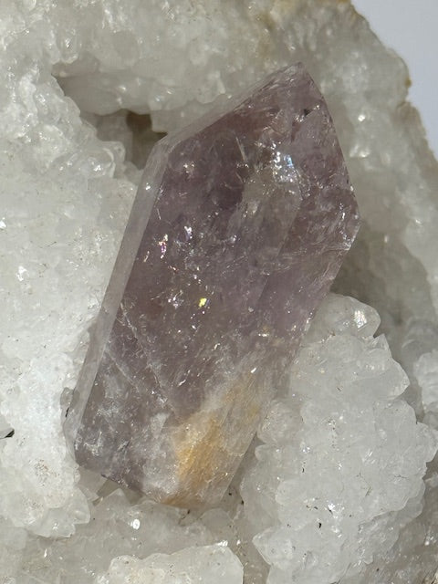 Pale Fluorescent Amethyst