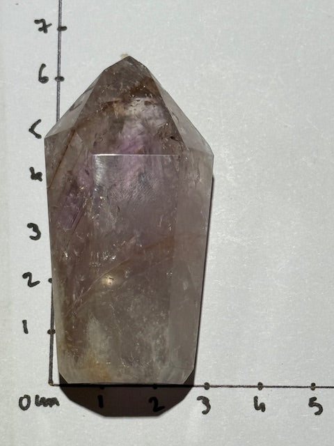 Pale Fluorescent Amethyst