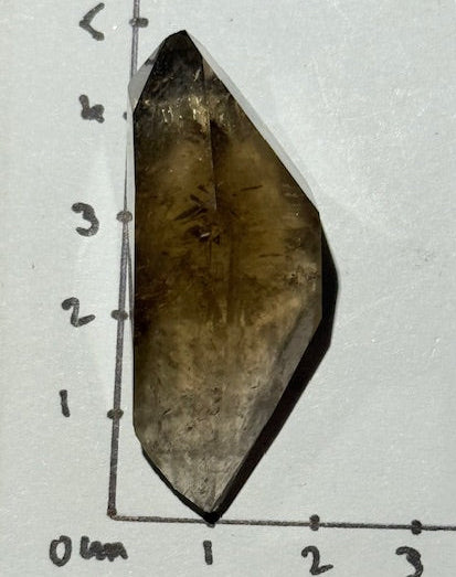 Pointe Citrine Naturelle Biterminée