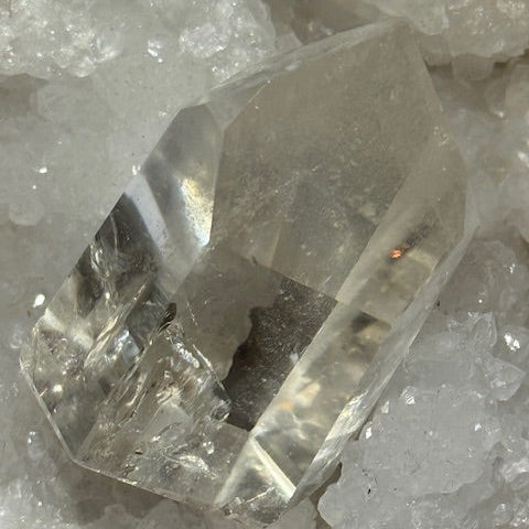 Quartz Lémurien Citrine Fantôme (Rare)