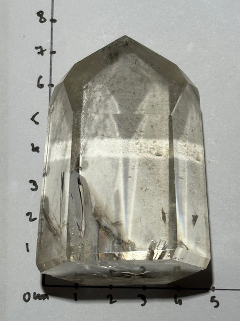 Quartz Lémurien Citrine Fantôme (Rare)