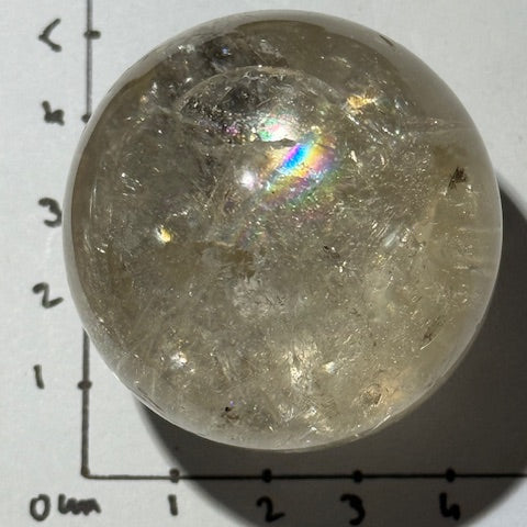 Sphère Citrine Naturelle