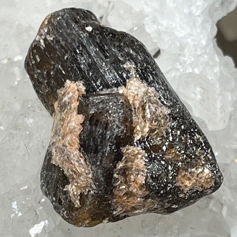 Tourmaline Marron Naturelle - Pierre Précieuse 80 Mm - Non Traitée - USA