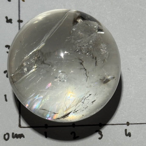 Sphère en Quartz lémurien