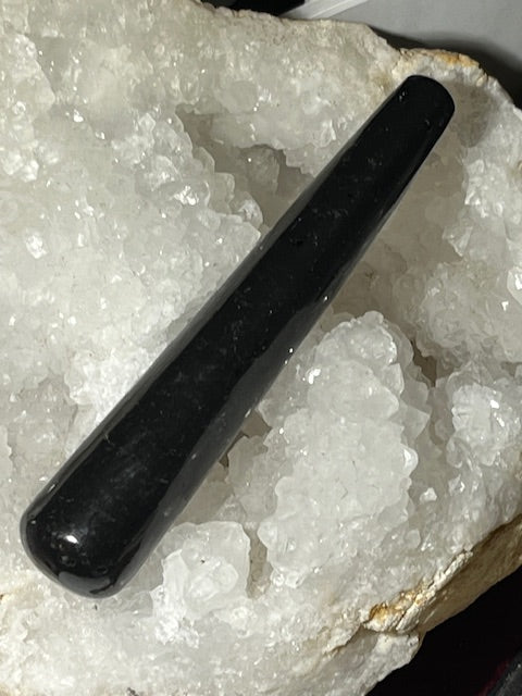 Bâton de soins  Tourmaline Noire