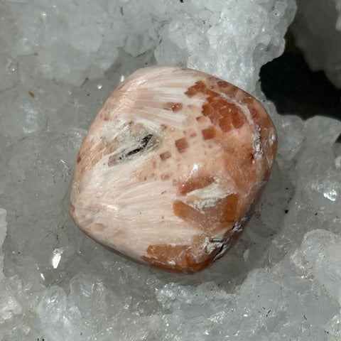 Scolécite avec Stilbite
