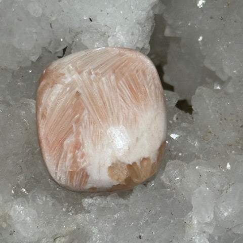 Scolécite avec Stilbite