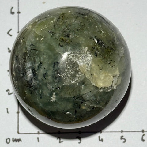 Sphère Préhnite sur Epidote