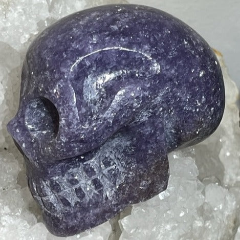 Crâne Lépidolite SKULL
