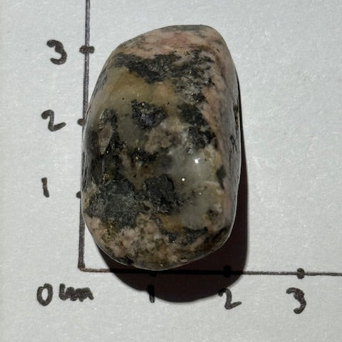 Triplite with Wagnerite and Pyrite