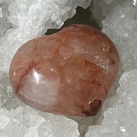 Quartz hématoïde rouge