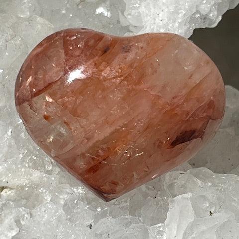 Quartz hématoïde rouge