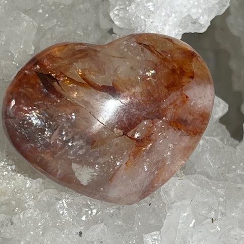 Quartz hématoïde rouge