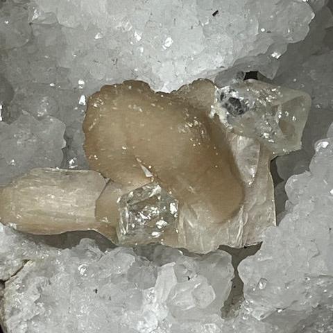 Stilbite avec Apophyllite 