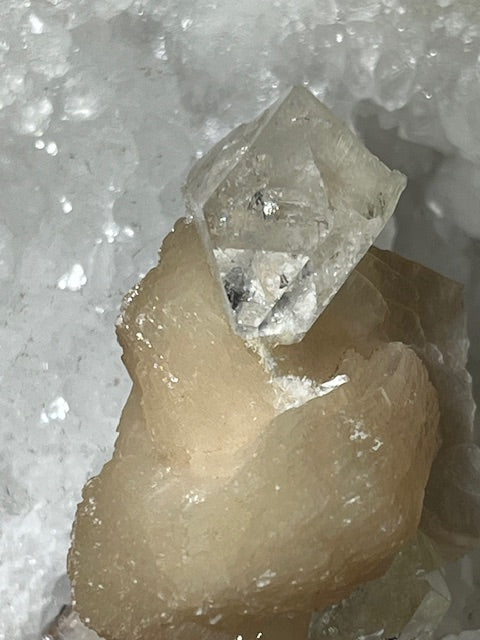 Stilbite avec Apophyllite 