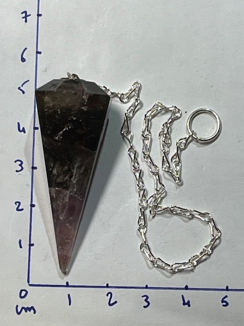 Pendulum Super seven (Silver Chain)