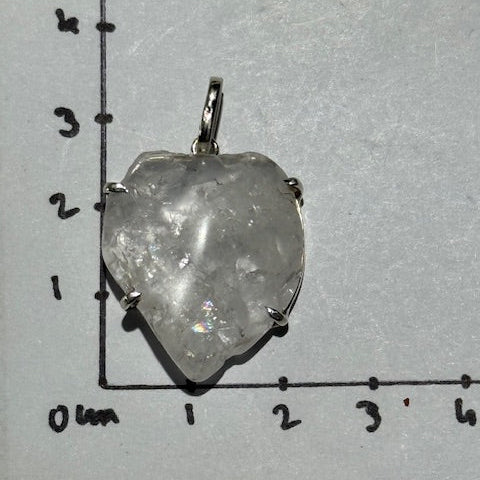 Pendentif Pétalite Grade A (Monture Argent)