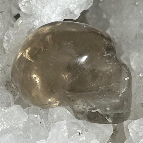 Crâne Citrine Naturelle