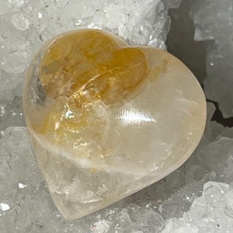 Cœur Quartz Hématoïde Guérisseur OASIS DE CRISTAL