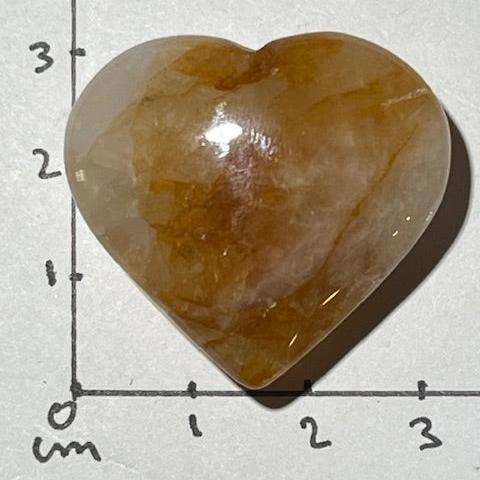 Cœur Quartz Hématoïde Guérisseur OASIS DE CRISTAL