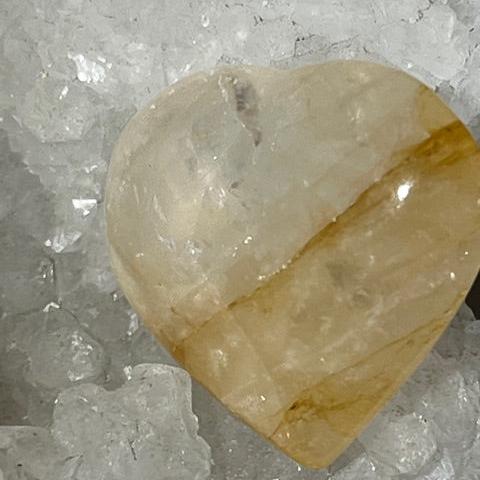 Cœur Quartz Hématoïde Guérisseur OASIS DE CRISTAL