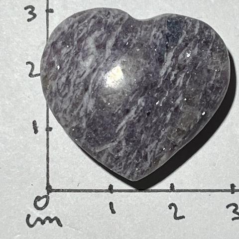 Coeur Lépidolite