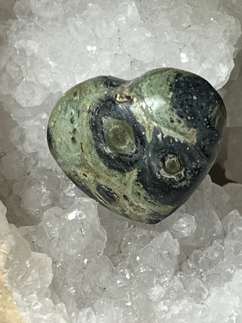 Kambaba Jasper Heart