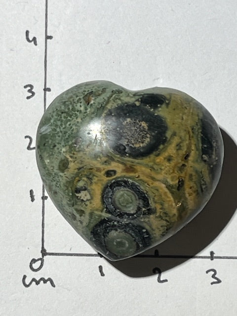 Kambaba Jasper Heart