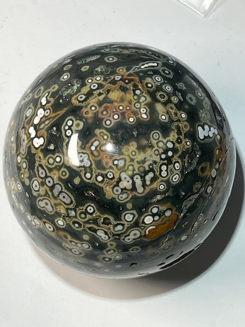 Sphère Jaspe Océan ( Orbiculaire)