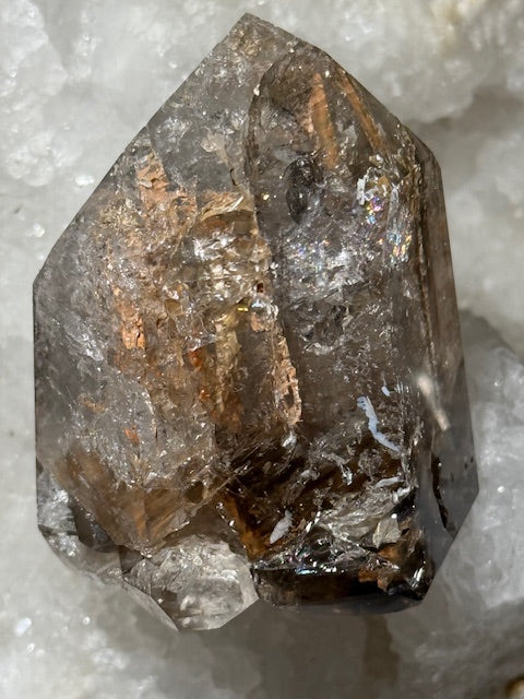 Quartz Elestial Brésil avec Chlorite